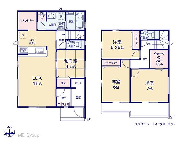 ◆1号棟◆~Floor plan~図面と異なる場合は現況を優先