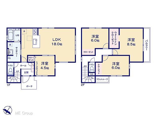 ～Floor plan～図面と異なる場合は現況を優先  