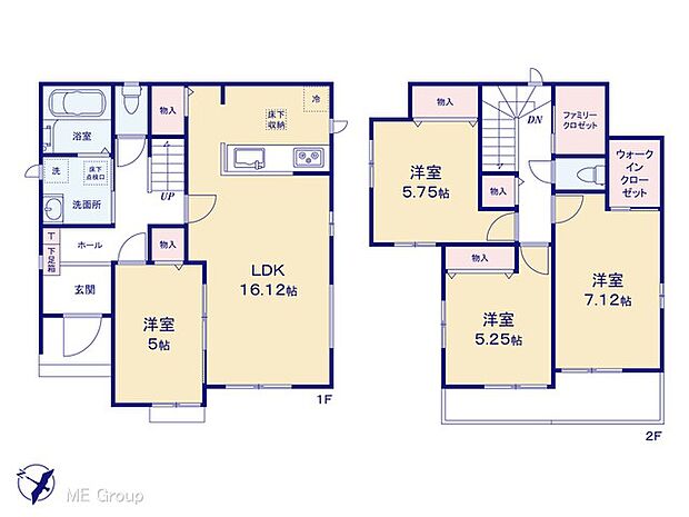 ～Floor plan～図面と異なる場合は現況を優先  