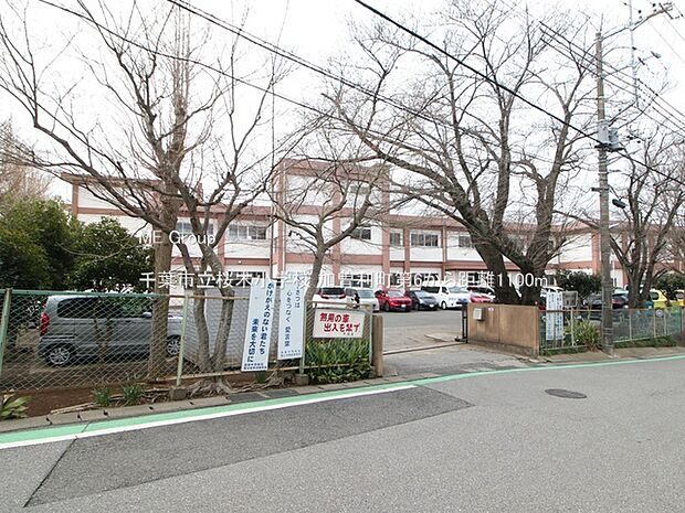 小学校 1100m 千葉市立桜木小学校