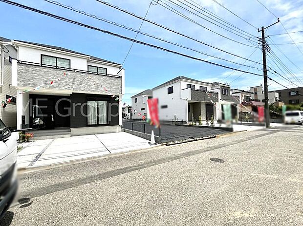 前面道路はきちんと整備されています