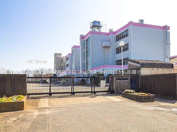 中学校 1500m 流山市立東深井中学校