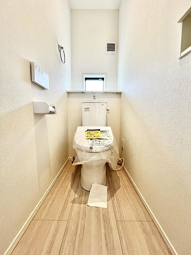 ウォシュレット付きトイレが1階と2階それぞれに配置されていてとても便利です。