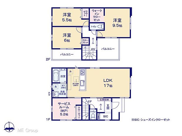 ◆1号棟◆~Floor plan~ 図面と異なる場合は現況を優先