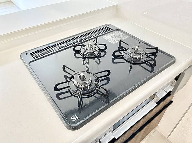◆1号棟◆三口ガスコンロでお料理が一気にはかどりそう