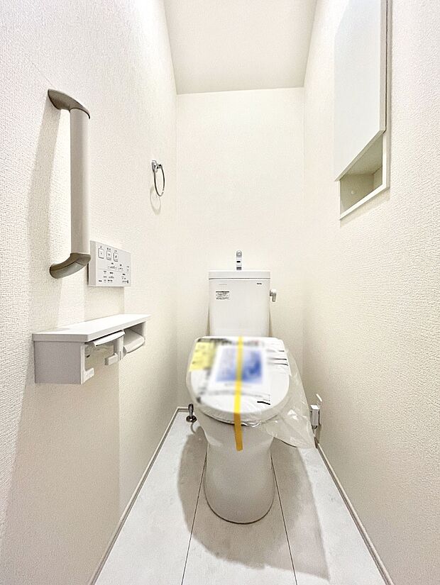トイレは1階と2階それぞれに配置されていてとても便利です。