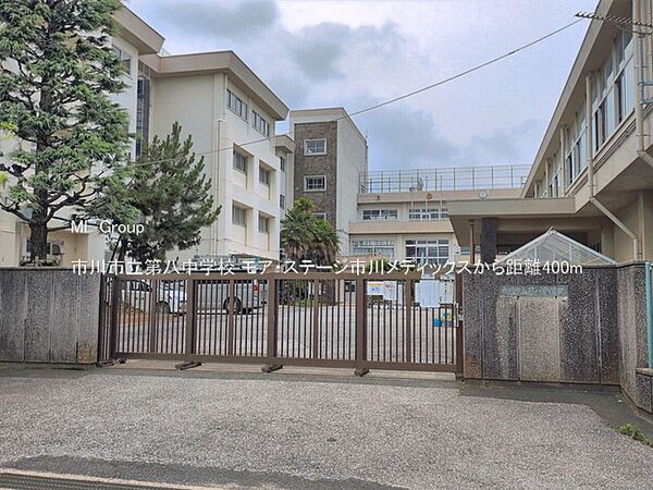 中学校 400m 市川市立第八中学校