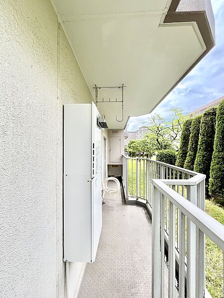 心地よい風を感じながらお洗濯物が干せそうです　