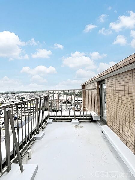 心地よい風を感じながらお洗濯物が干せそうです