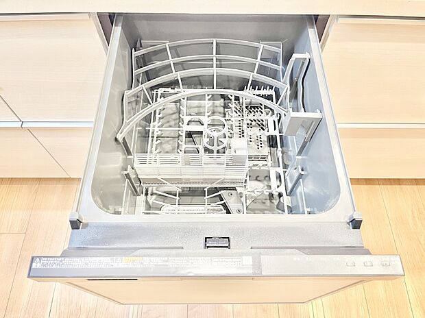 ◆2号棟◆面倒なお片づけは食洗機にお任せ!家事の負担が減って、時間にも気持ちにもゆとりができます。
