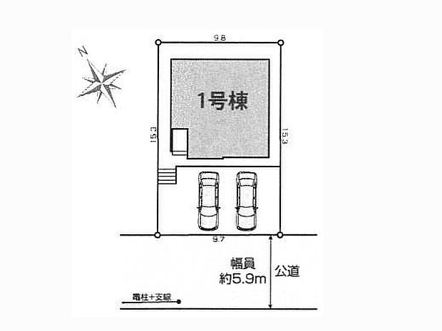 ～Plot map～　図面と異なる場合は現況を優先致します。