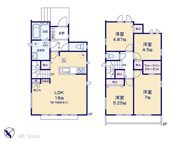 ～Floor plan～　図面と異なる場合は現況を優先