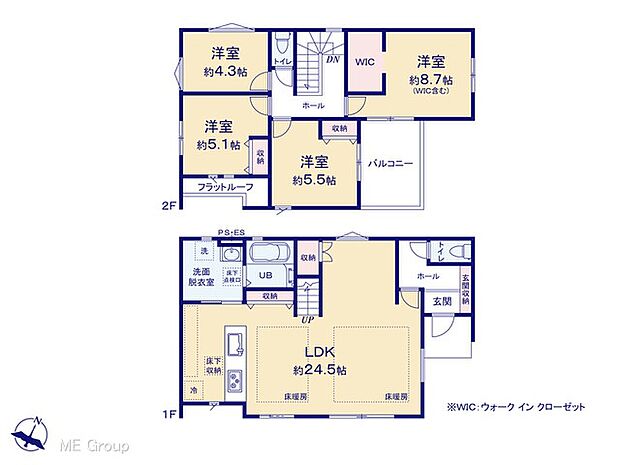 ～Floor plan～　図面と異なる場合は現況を優先致します。