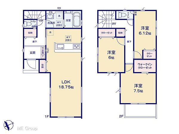 ～Floor plan～　図面と異なる場合は現況を優先