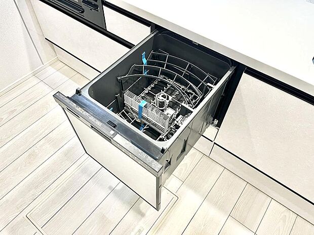 ◆2号棟◆面倒なお片づけは食洗機にお任せ!家事の負担が減って、時間にも気持ちにもゆとりができます。