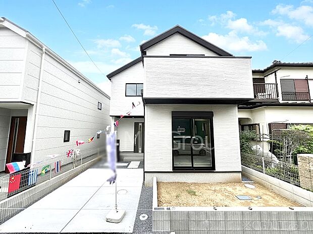 ◆2号棟◆~Exterior~ 首都圏で憧れのスローライフ♪緑に囲まれた土地は都会の喧騒を忘れられそう。四季を通じて自然と触れ合えるスポットが周辺には盛りだくさん!