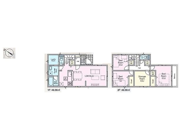 ◆3号棟◆～Floor plan～　図面と異なる場合は現況を優先致します。