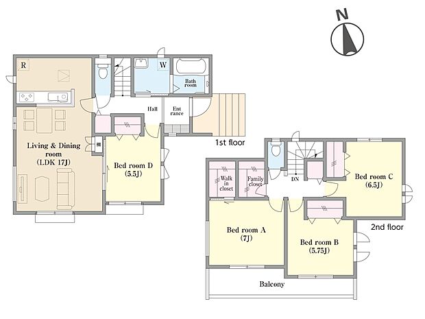 ~Floor plan~ 図面と異なる場合は現況を優先致します。
