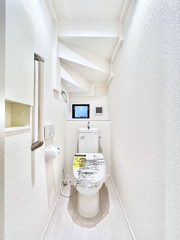 トイレは1階と2階それぞれに配置されていてとても便利です。