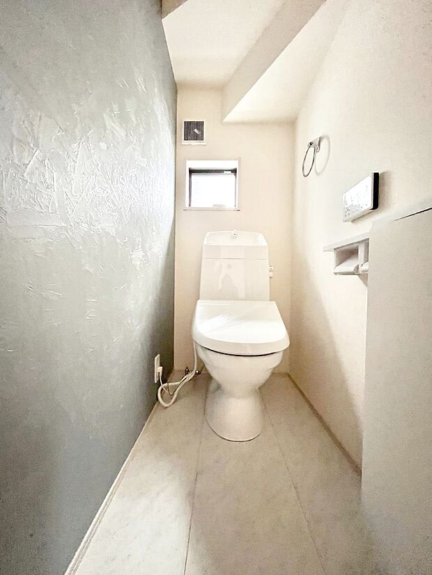 トイレは1階と2階それぞれに配置されていてとても便利です。
