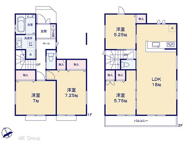 ~Floor plan~ 図面と異なる場合は現況を優先
