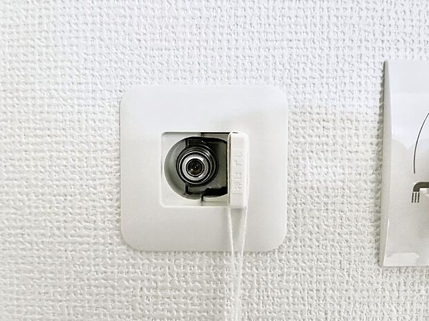 ◆3号棟◆洗面所にガスコンセントを設置!ガス式の衣類乾燥機が使用できますね