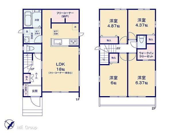 ◆B号棟◆~Floor plan~ 図面と異なる場合は現況を優先