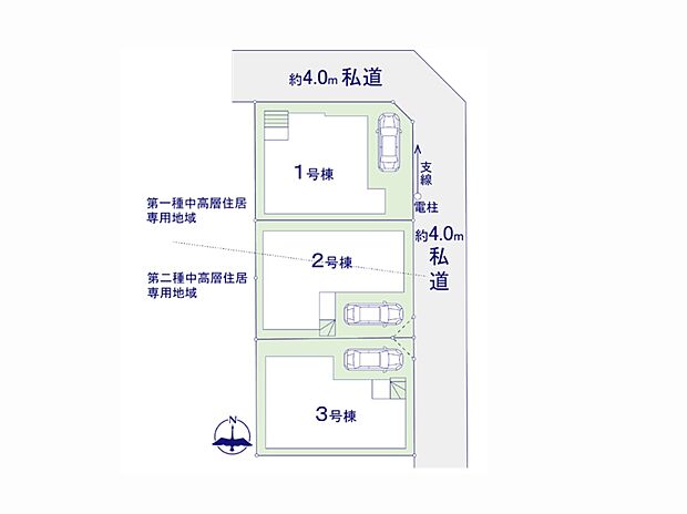 ～Plot map～　図面と異なる場合は現況を優先