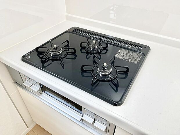 三口ガスコンロでお料理が一気にはかどりそう