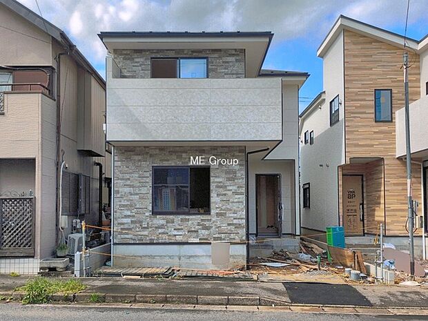 ◆1号棟◆~Exterior~ 首都圏で憧れのスローライフ♪緑に囲まれた土地は都会の喧騒を忘れられそう。四季を通じて自然と触れ合えるスポットが周辺には盛りだくさん!