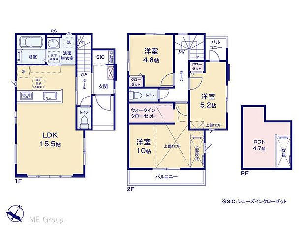 ~Floor plan~ 図面と異なる場合は現況を優先