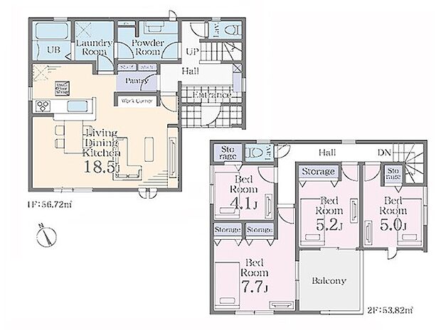 ~Floor plan~ 図面と異なる場合は現況を優先致します。