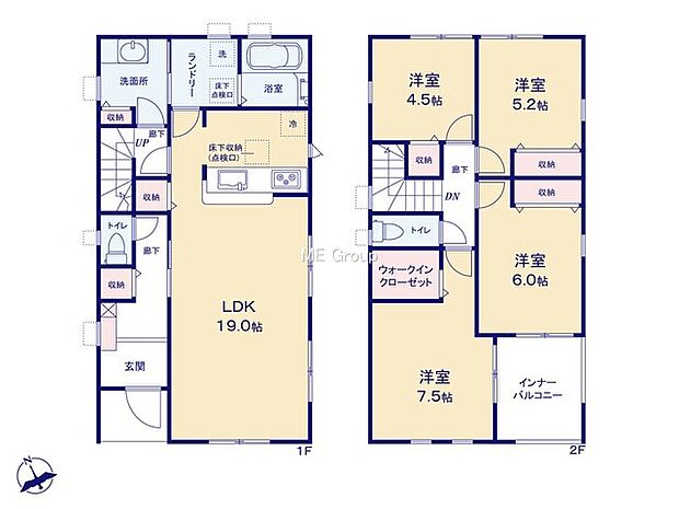 ◆3号棟◆～Floor plan～図面と異なる場合は現況を優先    