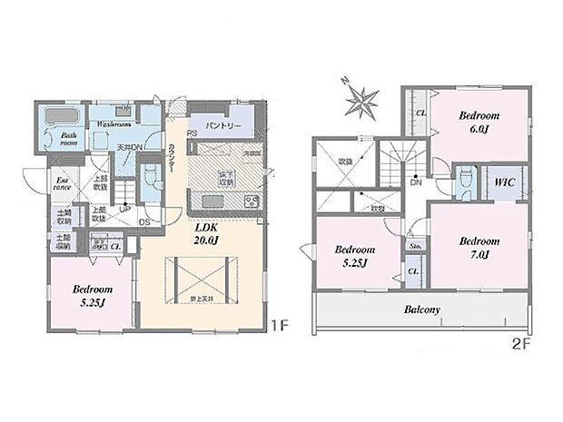 ~Floor plan~ 図面と異なる場合は現況を優先致します。