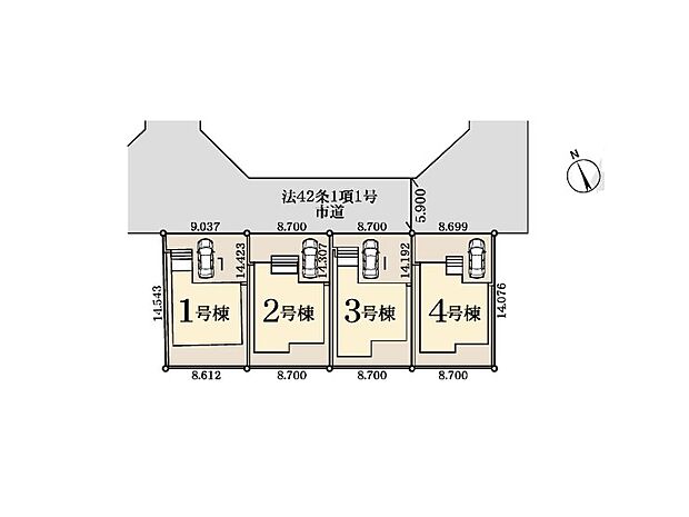 ～Plot map～　図面と異なる場合は現況を優先