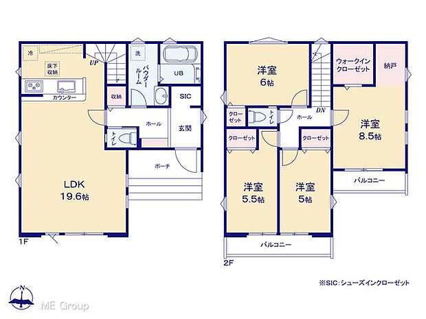 ~Floor plan~ 図面と異なる場合は現況を優先致します。
