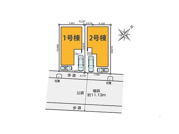 ~Plot map~ 図面と異なる場合は現況を優先