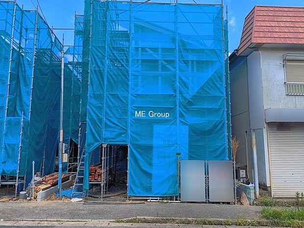 ◆2号棟◆~Exterior~ 閑静な住宅地で子育て家族にピッタリ。毎日のお散歩も快適な緑に恵まれたエリアで、自然に包まれた穏やかな暮らしを実現するための、ゆとりある住環境が整っています。