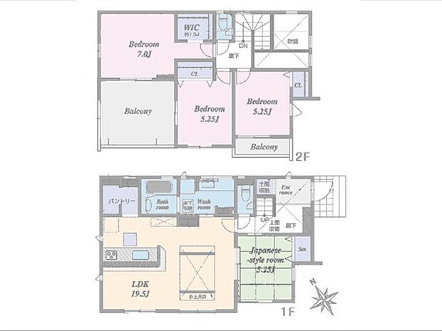～Floor plan～　図面と異なる場合は現況を優先致します。