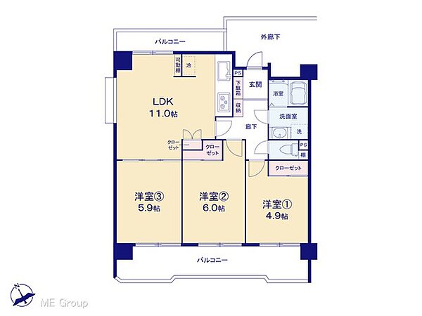 間取り：312001292380