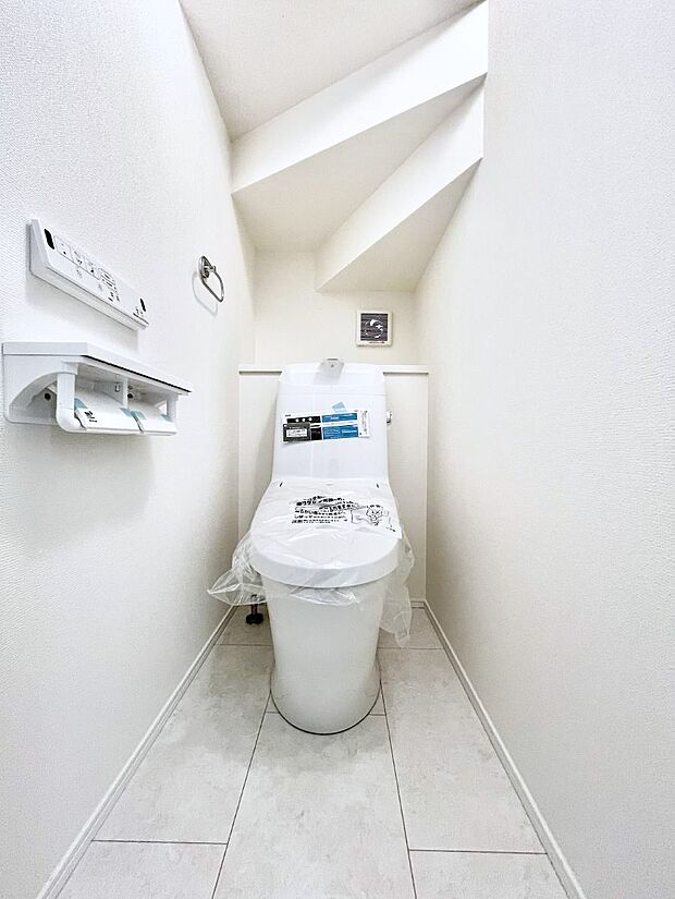 トイレは1階と2階それぞれに配置されていてとても便利です。