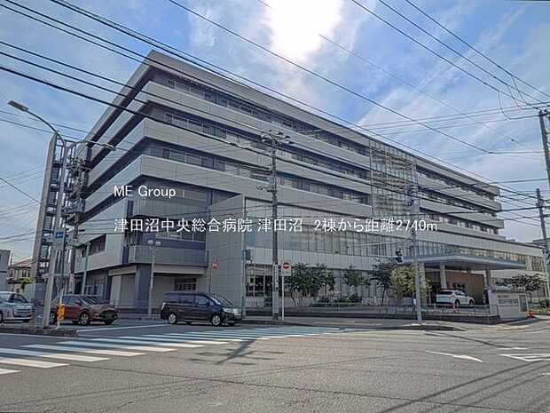 病院 2740m 津田沼中央総合病院