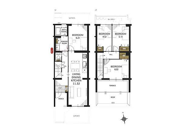 間取り：312001292877