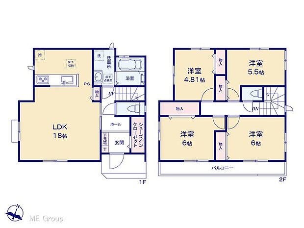 ◆A号棟◆~Plot map~ 図面と異なる場合は現況を優先致します。
