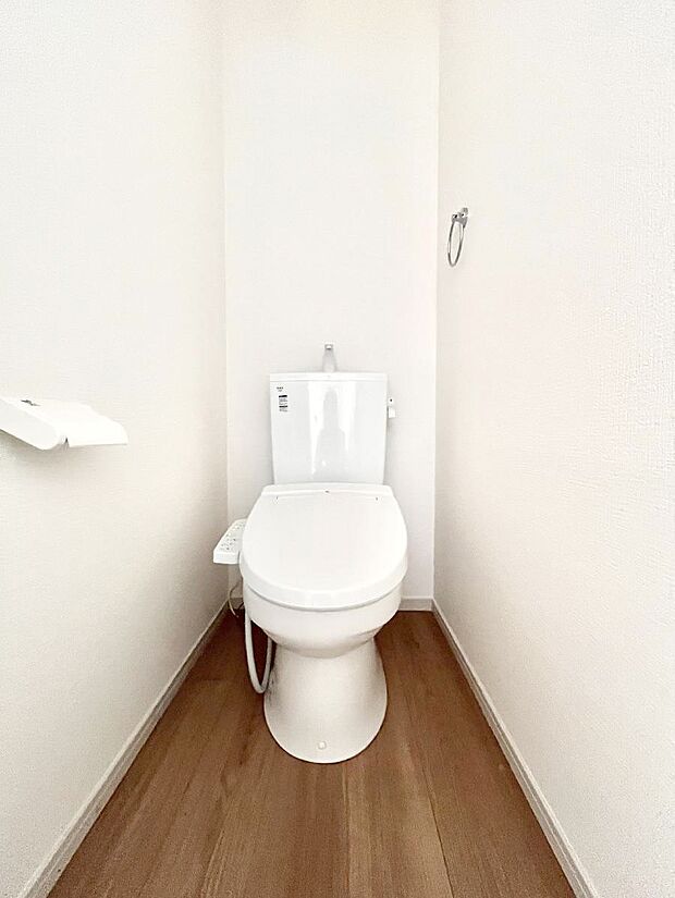 トイレは1階と2階それぞれに配置されていてとても便利です。