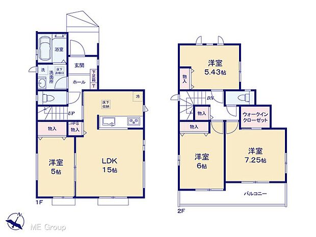◆A号棟◆~Floor plan~ 図面と異なる場合は現況を優先