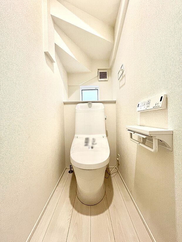 トイレは1階と2階それぞれに配置されていてとても便利です。