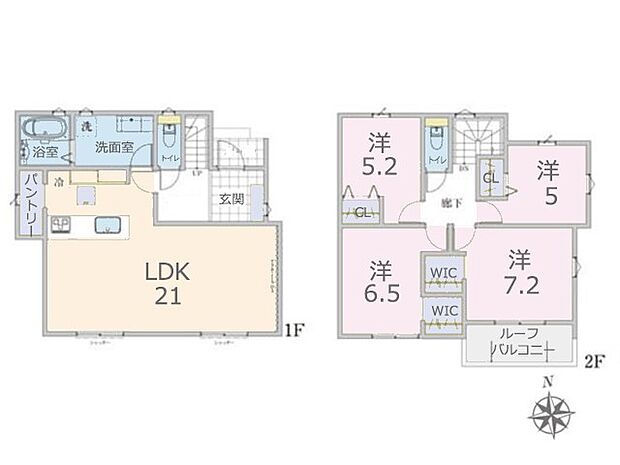 ～Floor plan～　図面と異なる場合は現況を優先致します。