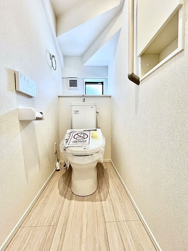 トイレは1階と2階それぞれに配置されていてとても便利です。