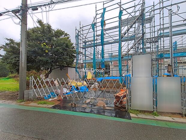 ◆1号棟◆~Exterior~ 季節の変化を感じながら子育てができる、自然に囲まれた住宅地です☆ のびのびと過ごせる環境が、ご家族の暮らしをより豊かにしてくれます。